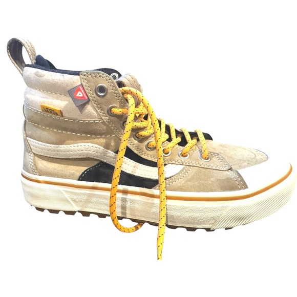 Vans Sk8-Hi MTE-2 Water Resistant High Top Sneakers Beige Yellow